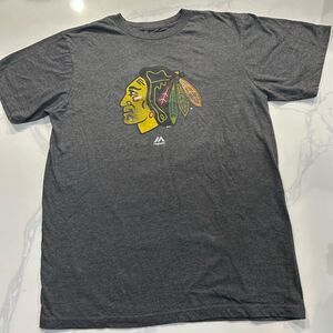 Chicago Black Hawks Majestic - M - EUC